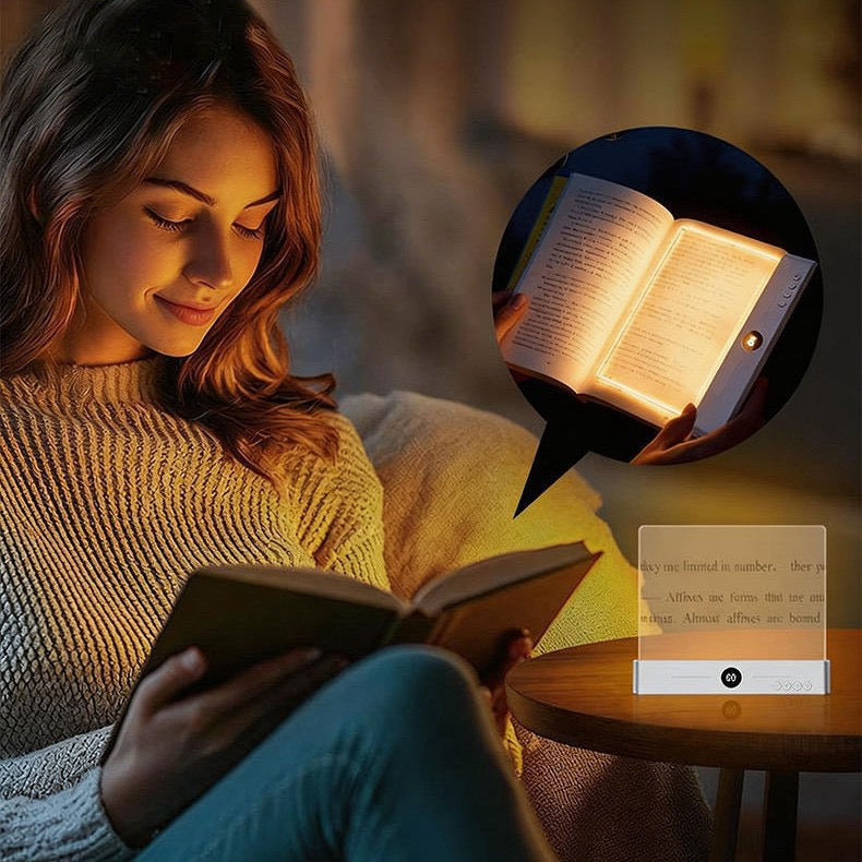 2-in-1 LED Book Light & Ambient Lamp