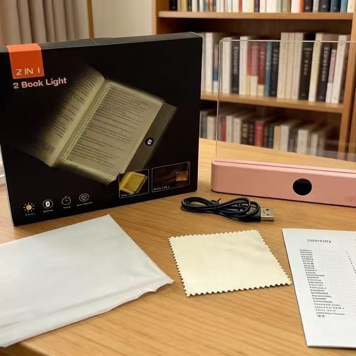 2-in-1 LED Book Light & Ambient Lamp