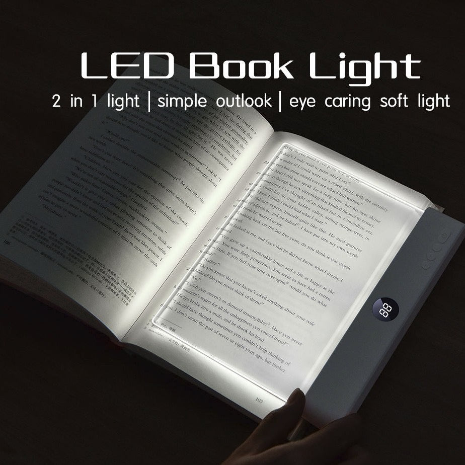 2-in-1 LED Book Light & Ambient Lamp