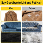 Pet Hair Remover Grooming Glove – Remove Dog & Cat Fur from Any Surface in Seconds