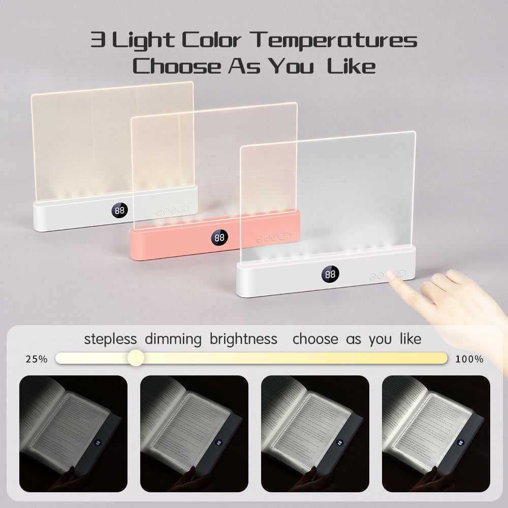2-in-1 LED Book Light & Ambient Lamp