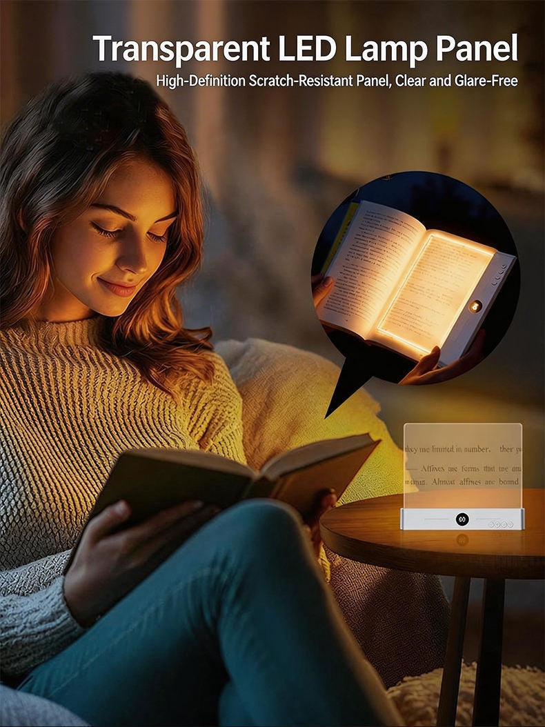 2-in-1 LED Book Light & Ambient Lamp