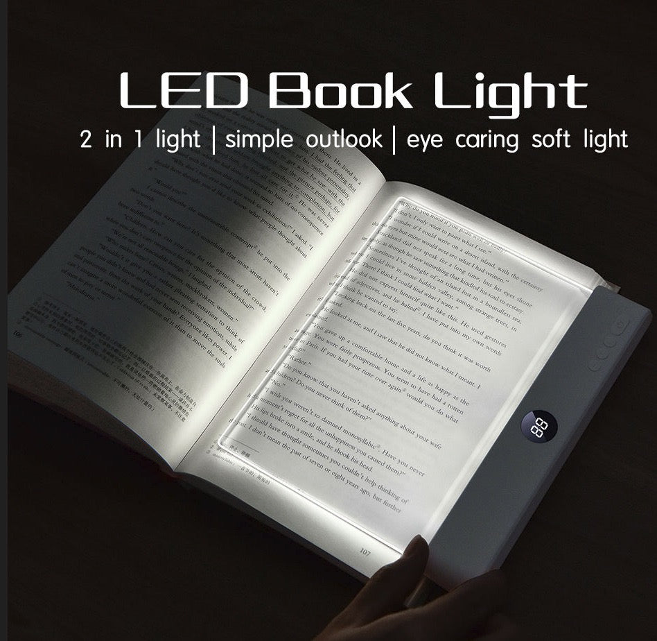 2-in-1 LED Book Light & Ambient Lamp