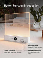2-in-1 LED Book Light & Ambient Lamp