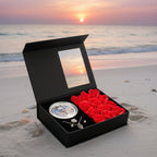 Luxury Rose Necklace for Women, Valentine's Day -Birthday Gift Box