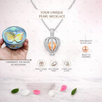 Wish Pearl  Necklace for Women, Valentine's Day -Birthday Gift